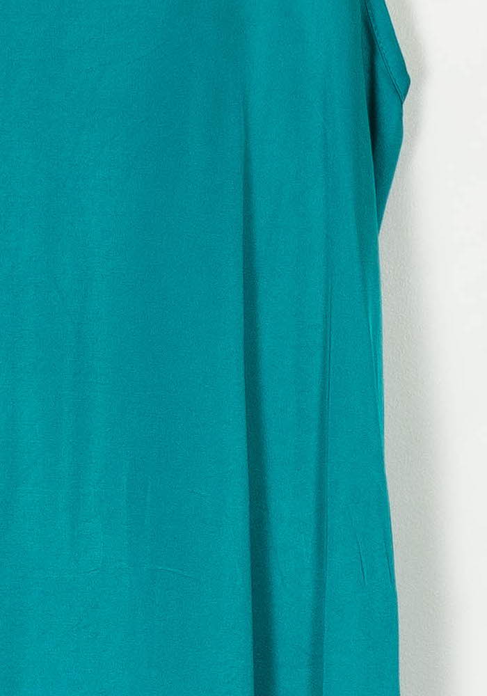 Robe Longue Verte - Taille S/36 de la marque La Fée Maraboutée | PARAD121722 - Vendu par Paradigme - Image 3