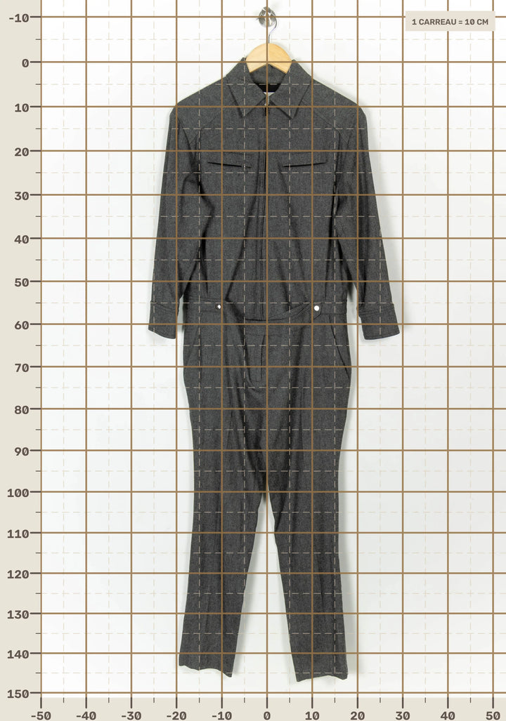 Combinaison Grise - Taille S/36 de la marque ba&amp;sh | PARAD121724 - Vendu par Paradigme - Image 4