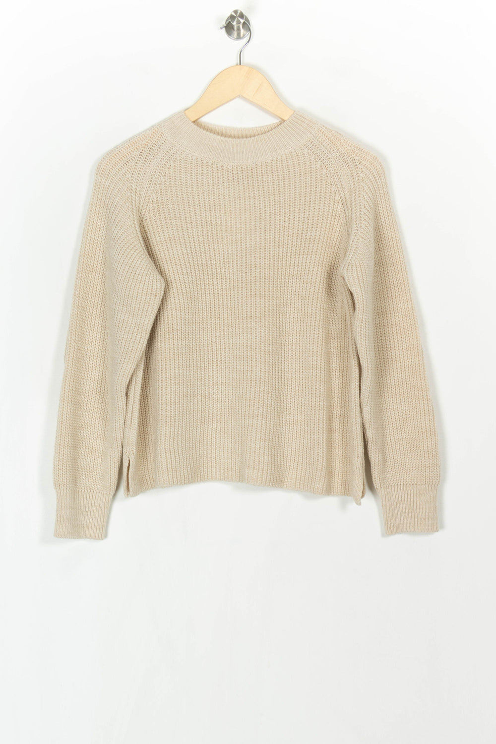 Pull Beige - Taille M/38 de la marque La Fée Maraboutée | PARAD121725 - Vendu par Paradigme - Image 2