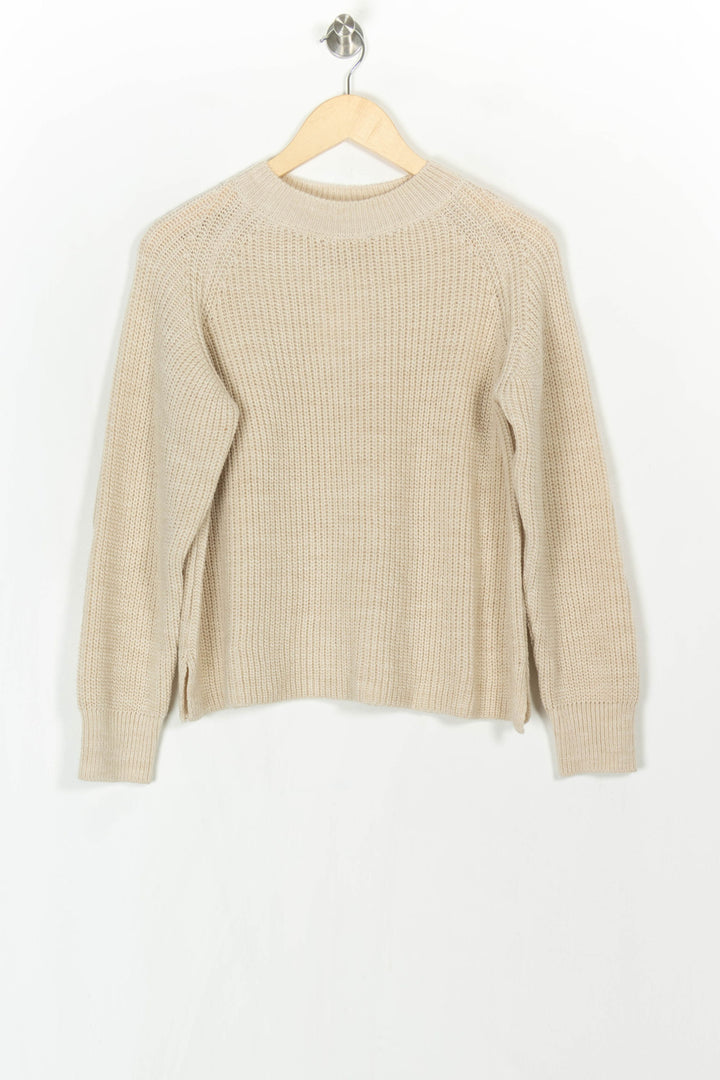 Pull Beige - Taille M/38 de la marque La Fée Maraboutée | PARAD121725 - Vendu par Paradigme - Image 2