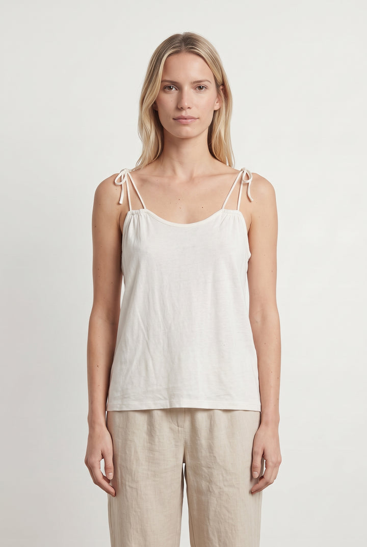 Débardeur Blanc - Taille S/36 de la marque Comptoir des Cotonniers | PARAD121726 - Vendu par Paradigme - Image 1