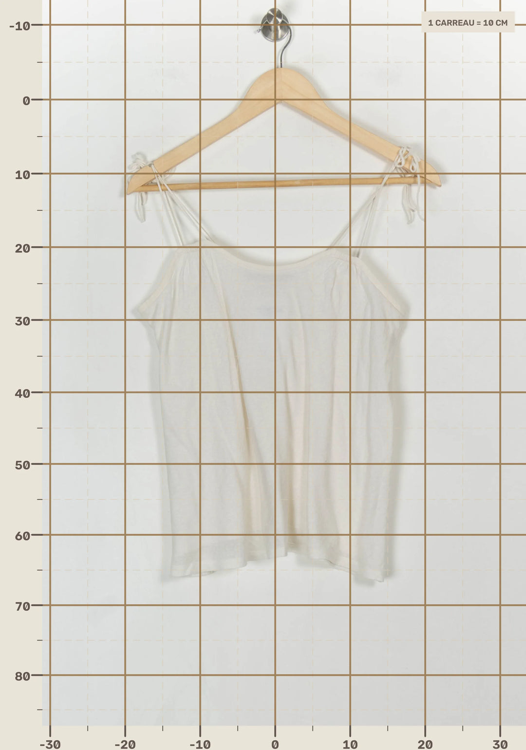 Débardeur Blanc - Taille S/36 de la marque Comptoir des Cotonniers | PARAD121726 - Vendu par Paradigme - Image 4