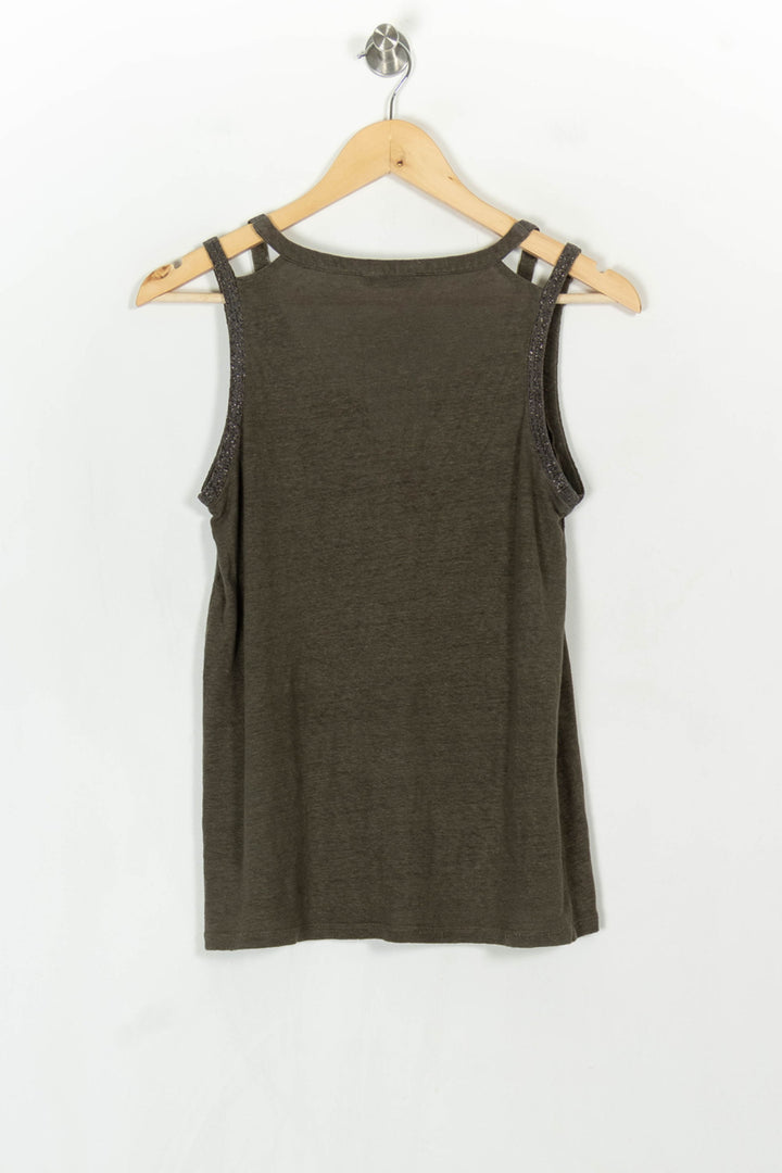 Débardeur Vert - Taille S/36 de la marque ZAPA | PARAD121727 - Vendu par Paradigme - Image 5