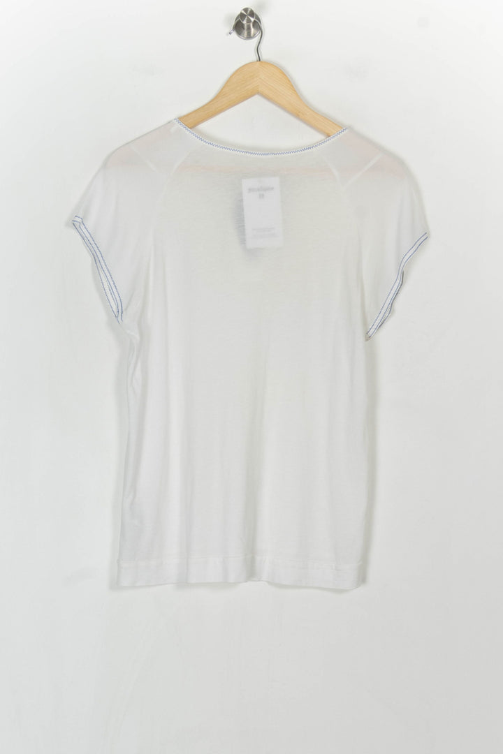 Blouse Blanche et Bleue - Taille S/36 de la marque IKKS | PARAD121728 - Vendu par Paradigme - Image 5