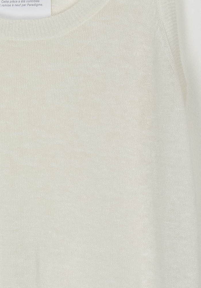 Débardeur Blanc - Taille XS/34 de la marque Caroll | PARAD121730 - Vendu par Paradigme - Image 3