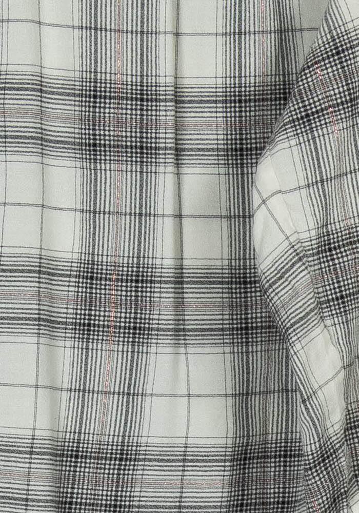 Chemise À Carreaux Grise - Taille M/38 de la marque IKKS | PARAD121734 - Vendu par Paradigme - Image 3