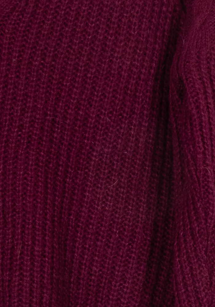 Cardigan Violet - Taille S/36 de la marque La Fée Maraboutée | PARAD121736 - Vendu par Paradigme - Image 3