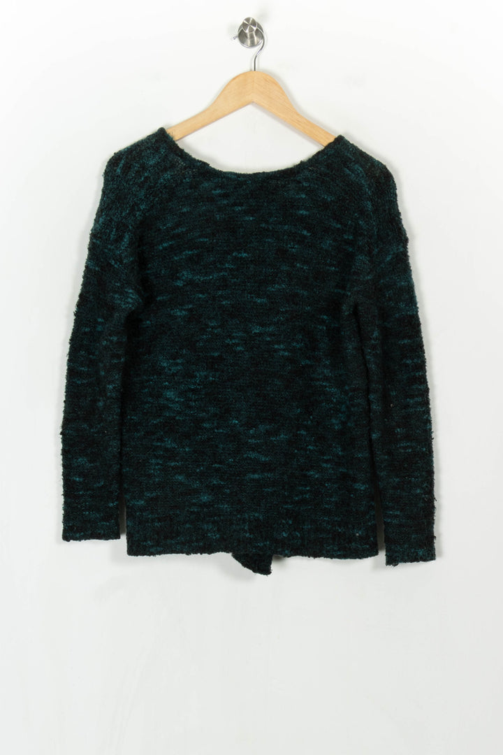 Pull Vert et Noir - Taille S/36 de la marque American Vintage | PARAD121739 - Vendu par Paradigme - Image 5