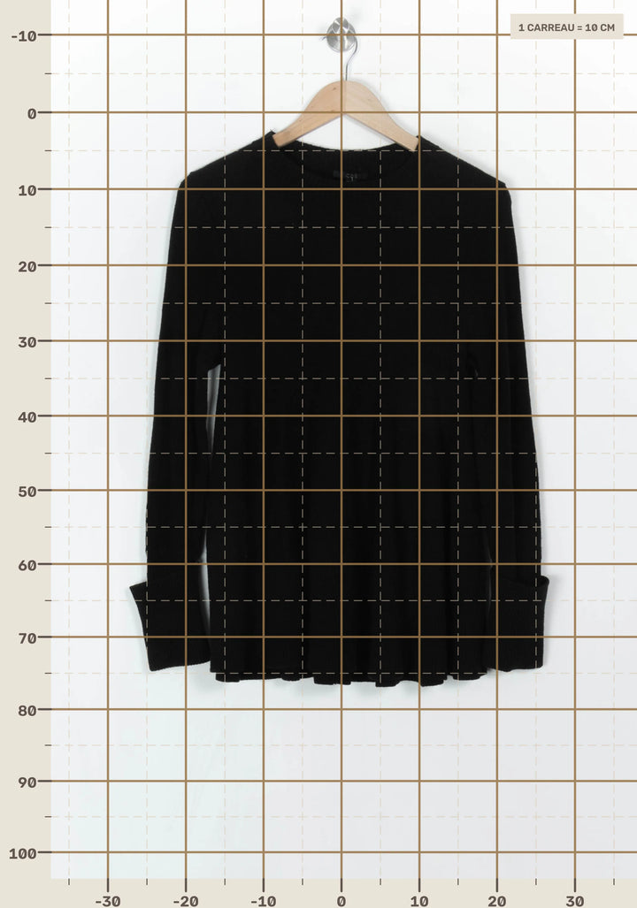 Pull Noir - Taille S/36 de la marque COS | PARAD121742 - Vendu par Paradigme - Image 4