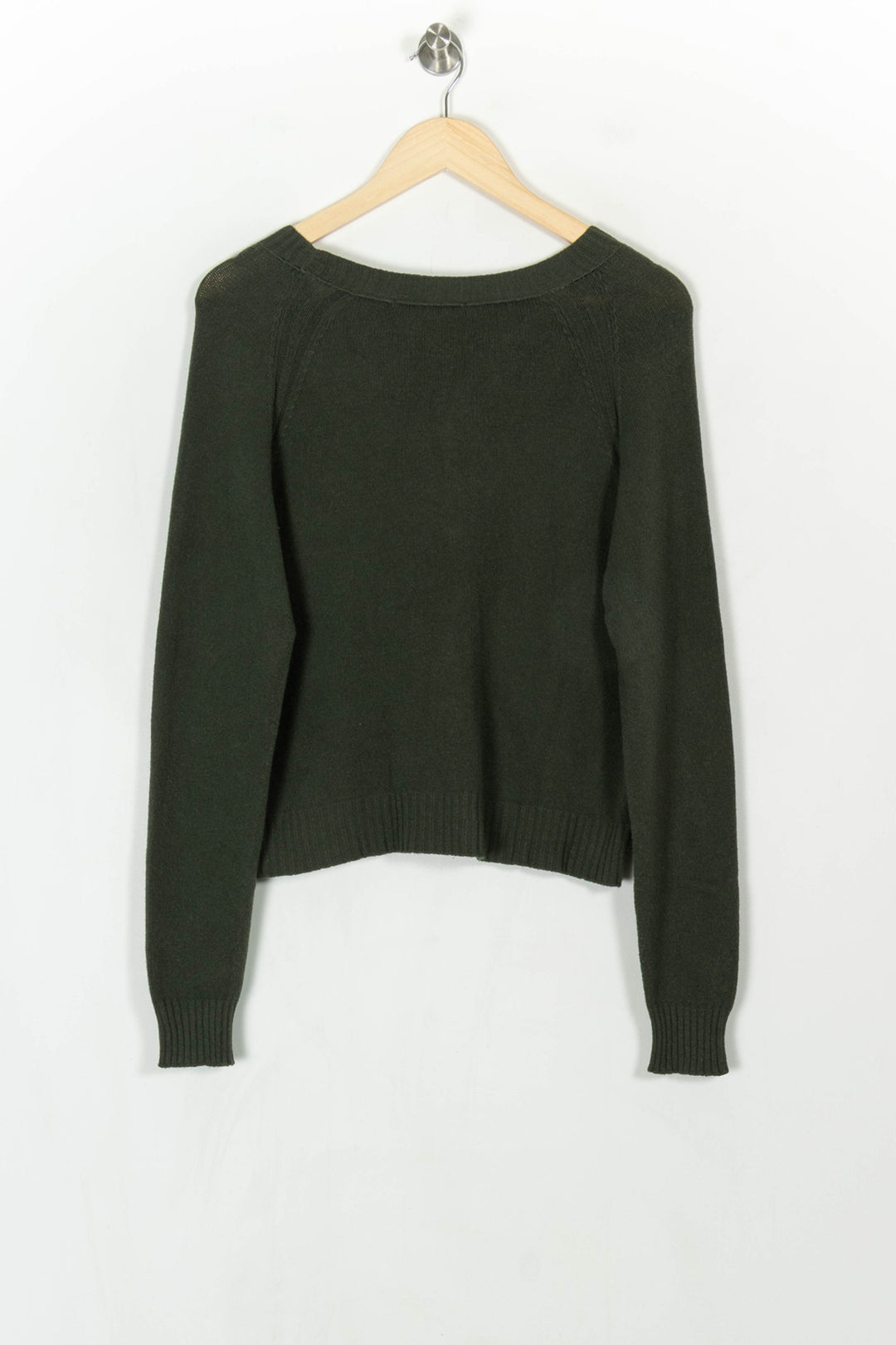 Cardigan Vert - Taille S/36 de la marque La Fée Maraboutée | PARAD121743 - Vendu par Paradigme - Image 5