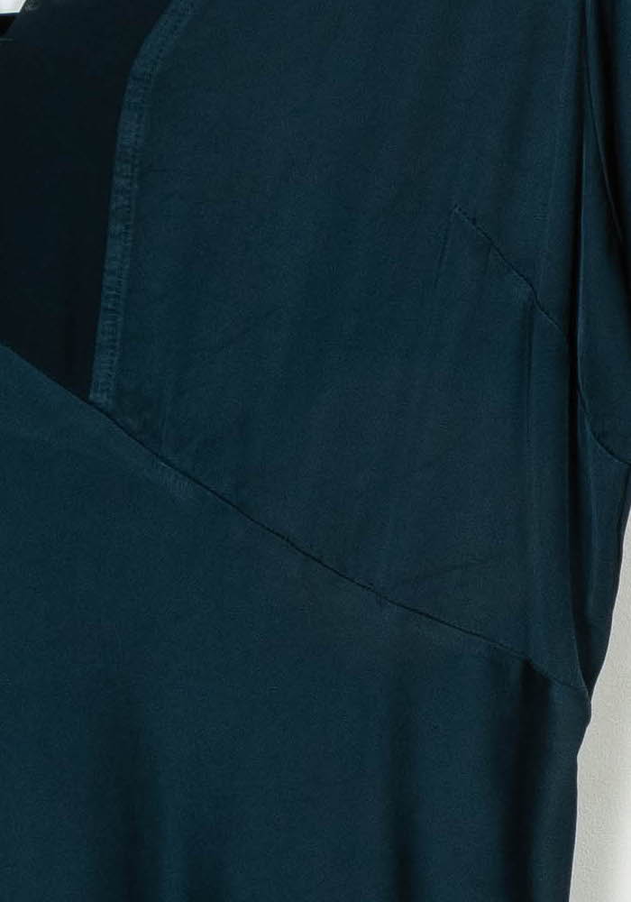 Robe Longue Bleue - Taille XL/42 de la marque La Fée Maraboutée | PARAD121744 - Vendu par Paradigme - Image 3