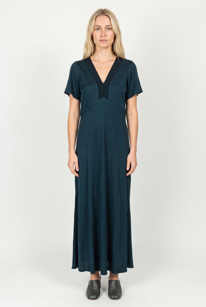 Robe Longue Bleue - Taille XL/42 de la marque La Fée Maraboutée | PARAD121744 - Vendu par Paradigme - Image 1