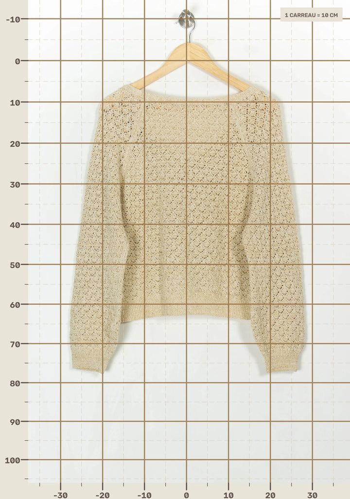 Pull Or - Taille M/38 de la marque One Step | PARAD121748 - Vendu par Paradigme - Image 4