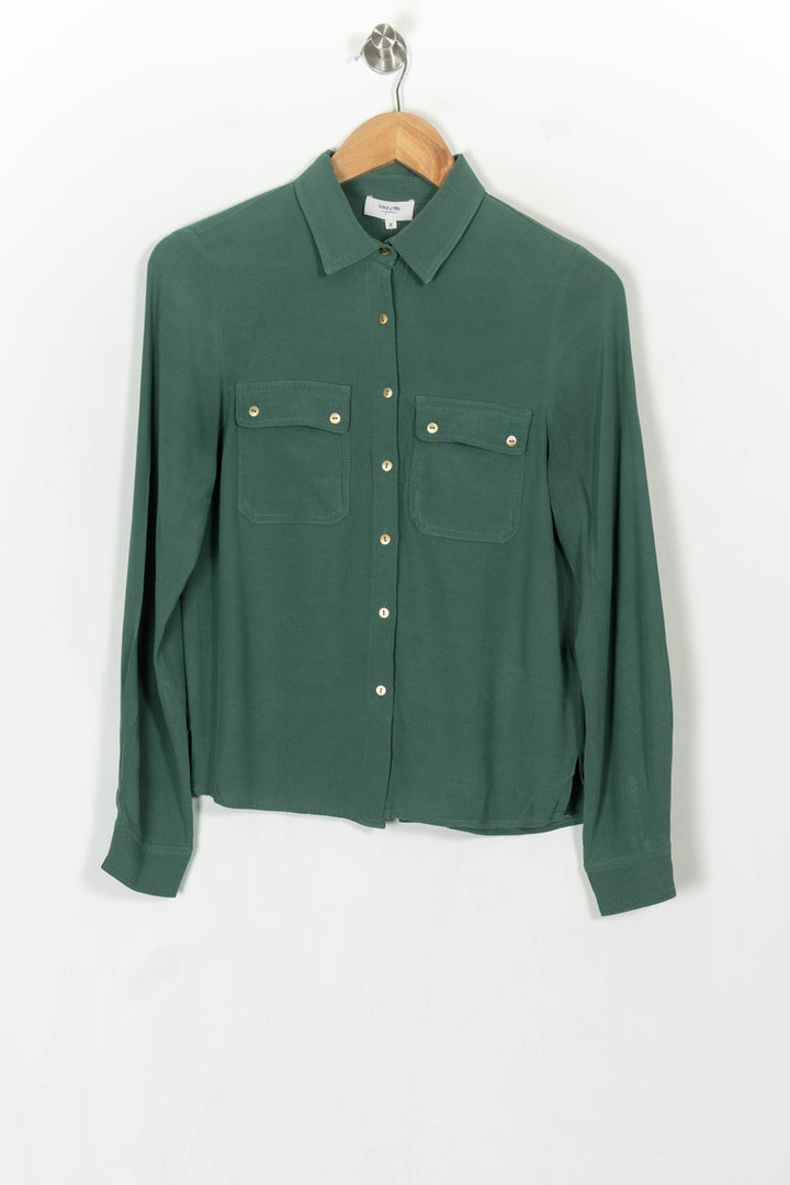 Chemise Verte - Taille S/36 de la marque Grace &amp; Mila | PARAD121752 - Vendu par Paradigme - Image 2