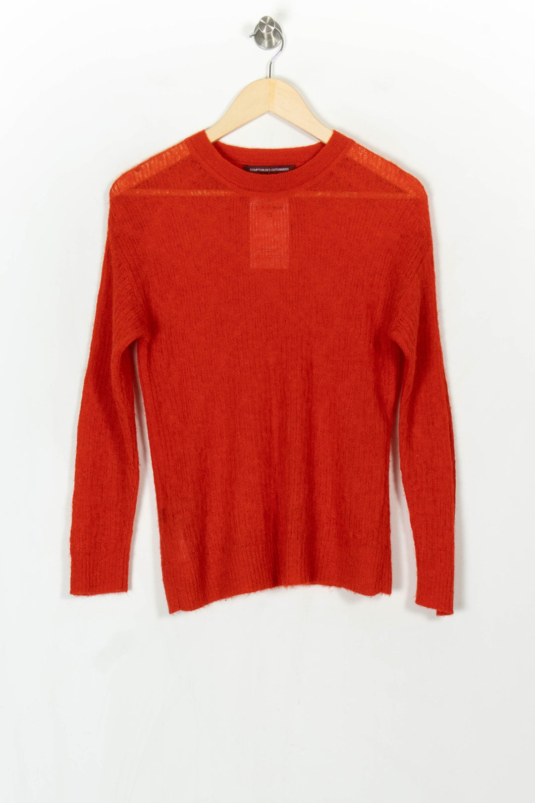 Pull Rouge - Taille S/36 de la marque Comptoir des Cotonniers | PARAD121753 - Vendu par Paradigme - Image 2