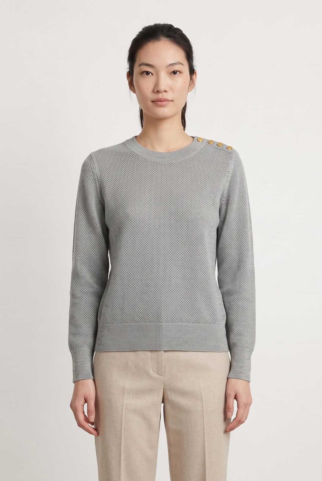 Pull Gris - Taille XS/34 de la marque Vanessa Bruno | PARAD121754 - Vendu par Paradigme - Image 1