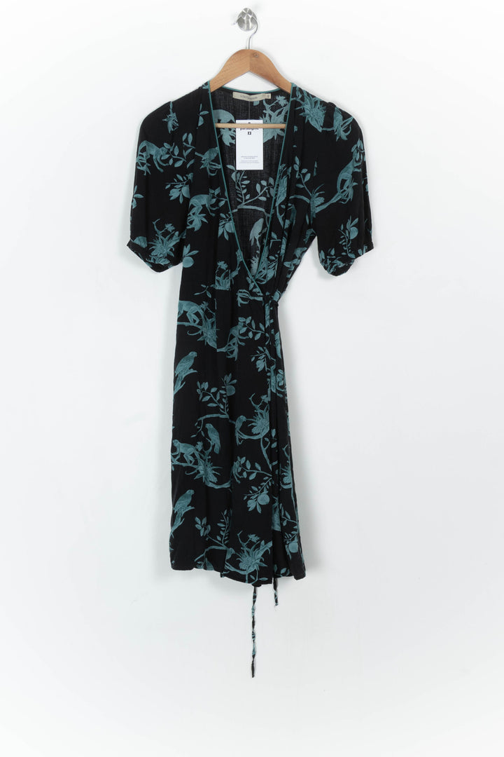 Robe Noire et Verte - Taille L/40 de la marque La Fée Maraboutée | PARAD121757 - Vendu par Paradigme - Image 2