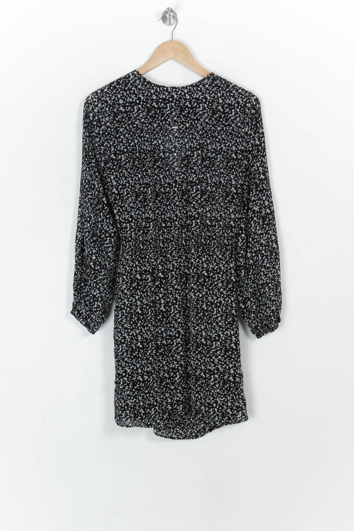 Robe Courte Noire et Blanche - Taille L/40 de la marque IKKS | PARAD121758 - Vendu par Paradigme - Image 5