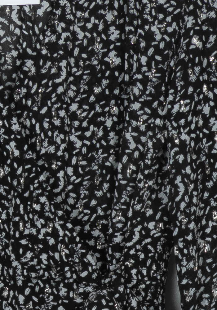 Robe Courte Noire et Blanche - Taille L/40 de la marque IKKS | PARAD121758 - Vendu par Paradigme - Image 3