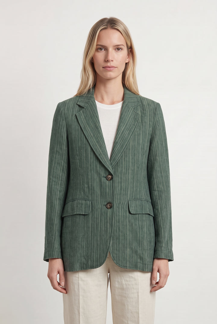 Blazer Vert - Taille M/38 de la marque Diega | PARAD121760 - Vendu par Paradigme - Image 1