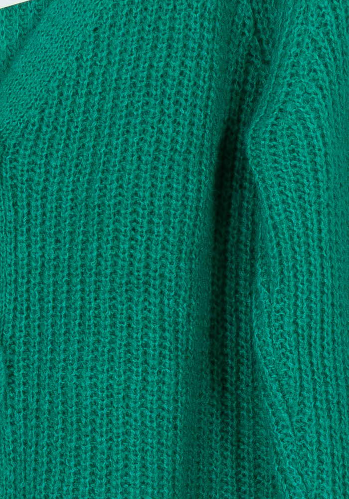 Cardigan Vert - Taille S/36 de la marque La Fée Maraboutée | PARAD121761 - Vendu par Paradigme - Image 3
