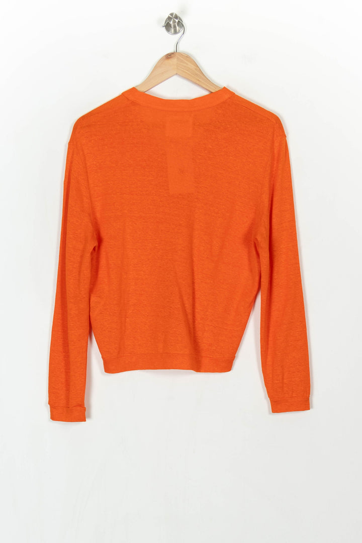 Cardigan Orange - Taille M/38 de la marque Notshy Cashmere | PARAD121762 - Vendu par Paradigme - Image 5