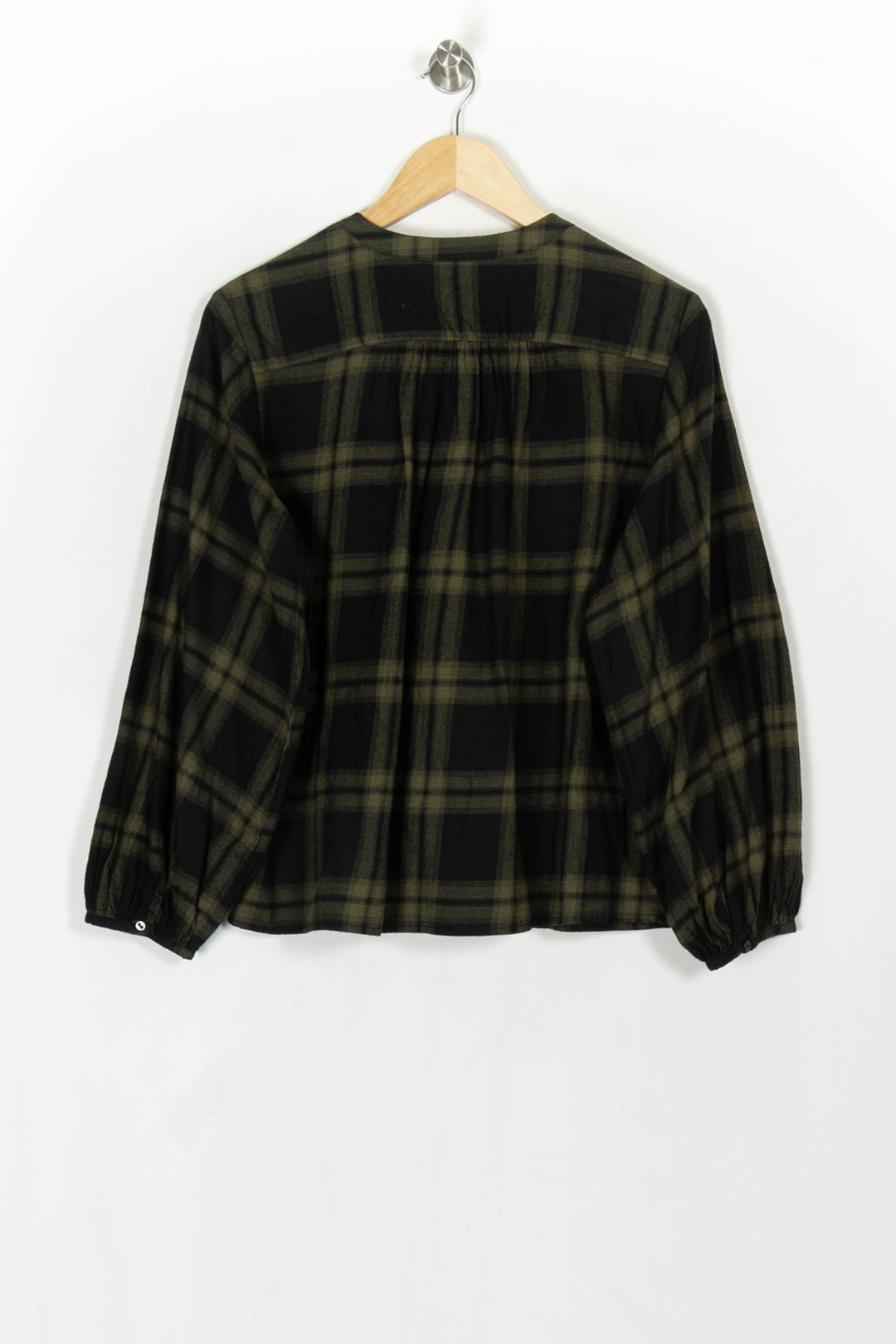 Blouse Verte et Noire - Taille S/36 de la marque Des petits hauts | PARAD121764 - Vendu par Paradigme - Image 5