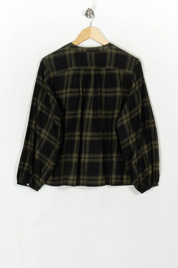 Blouse Verte et Noire - Taille S/36 de la marque Des petits hauts | PARAD121764 - Vendu par Paradigme - Image 5