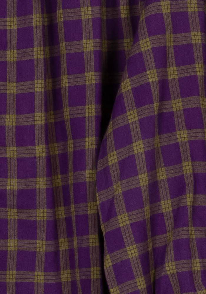 Chemise Violette et Verte - Taille S/36 de la marque Maison 123 | PARAD121767 - Vendu par Paradigme - Image 3