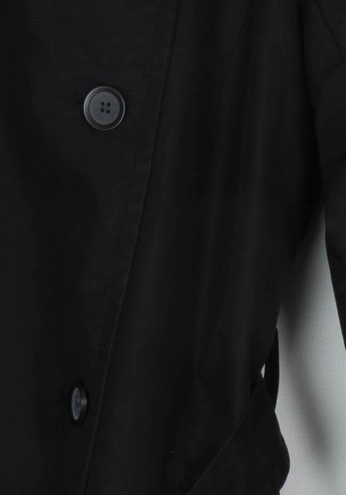 Trench Noir - Taille S/36 de la marque Comptoir des Cotonniers | PARAD121768 - Vendu par Paradigme - Image 3