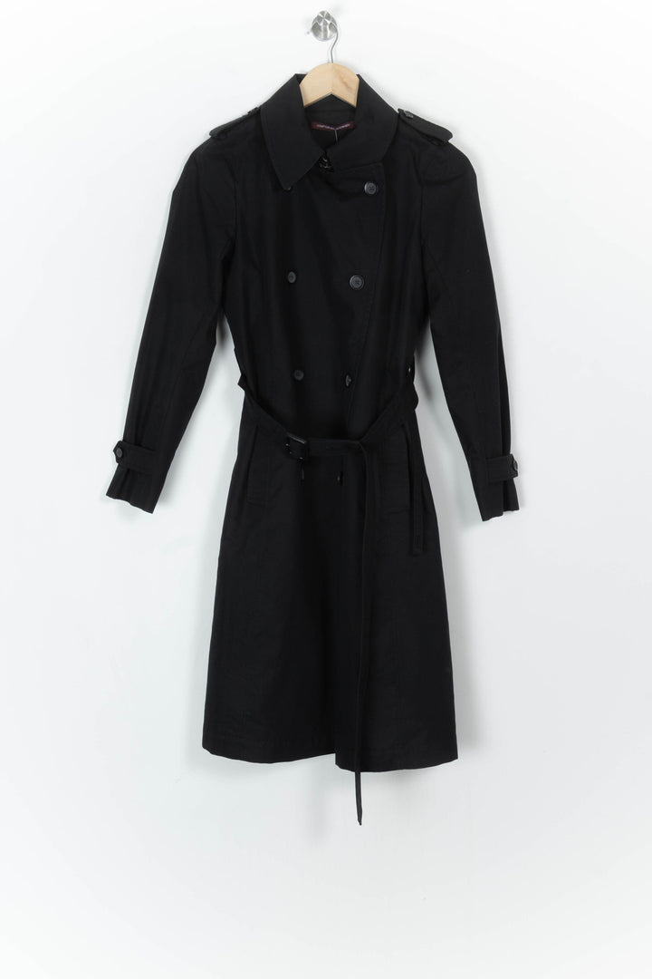 Trench Noir - Taille S/36 de la marque Comptoir des Cotonniers | PARAD121768 - Vendu par Paradigme - Image 2