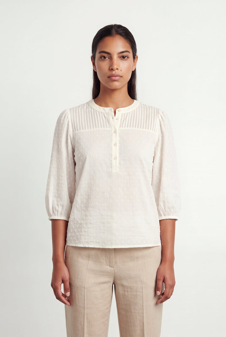 Blouse Blanche - Taille L/40 de la marque Maje | PARAD121770 - Vendu par Paradigme - Image 1