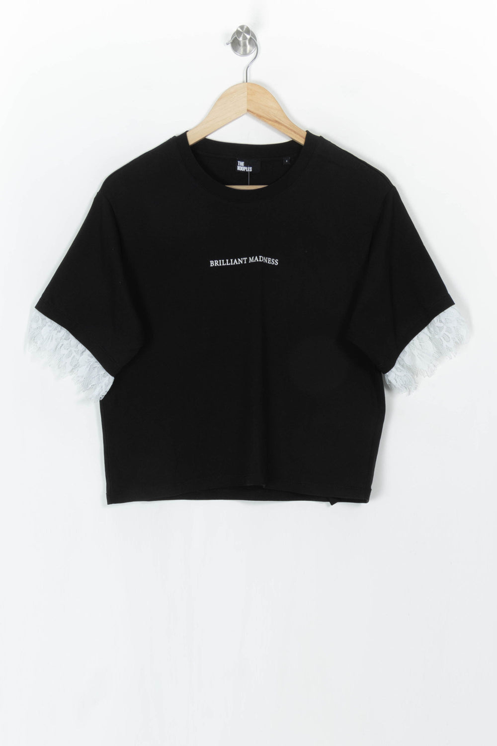 T-shirt Noir et Blanc - Taille M/38 de la marque The Kooples | PARAD121774 - Vendu par Paradigme - Image 2