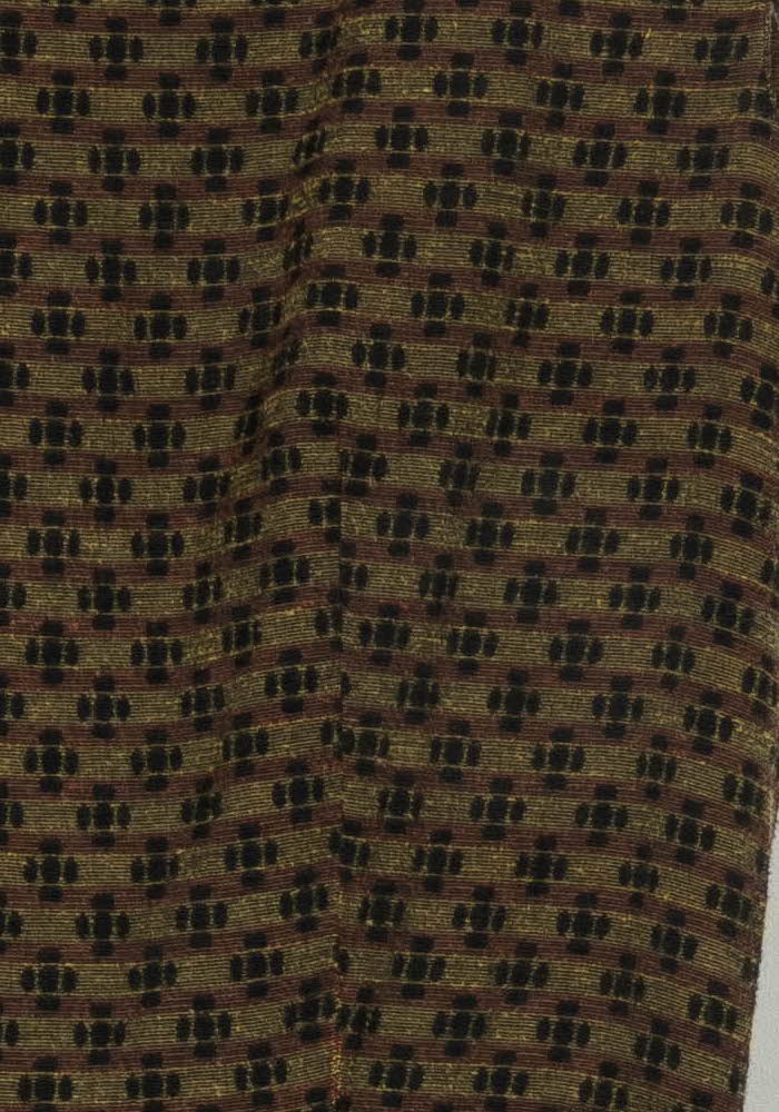 Robe Évasée Marron et Noire - Taille S/36 de la marque La Fée Maraboutée | PARAD121777 - Vendu par Paradigme - Image 3