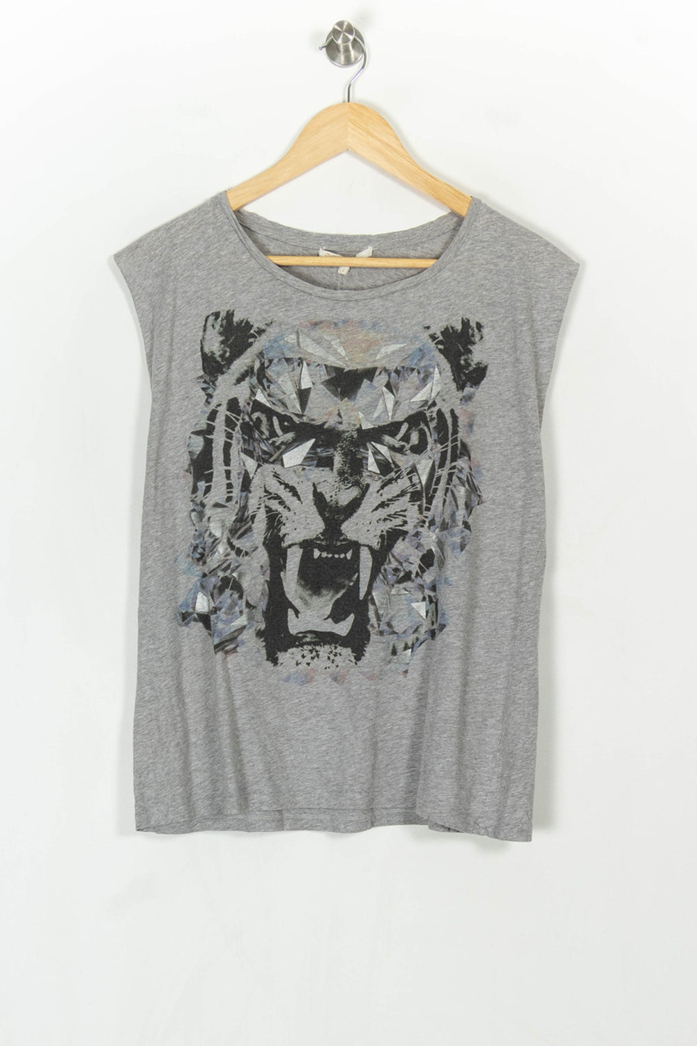Débardeur Gris - Taille M/38 de la marque Maje | PARAD121778 - Vendu par Paradigme - Image 2