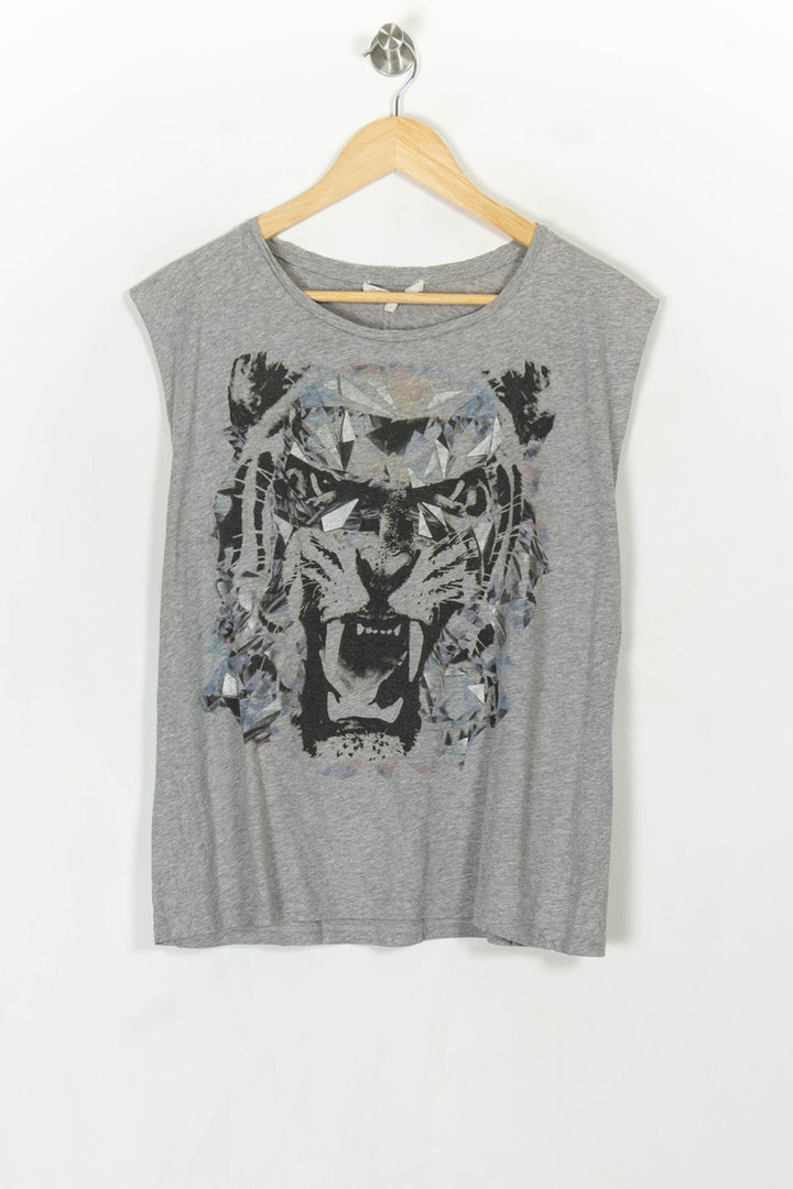 Débardeur Gris - Taille M/38 de la marque Maje | PARAD121778 - Vendu par Paradigme - Image 2