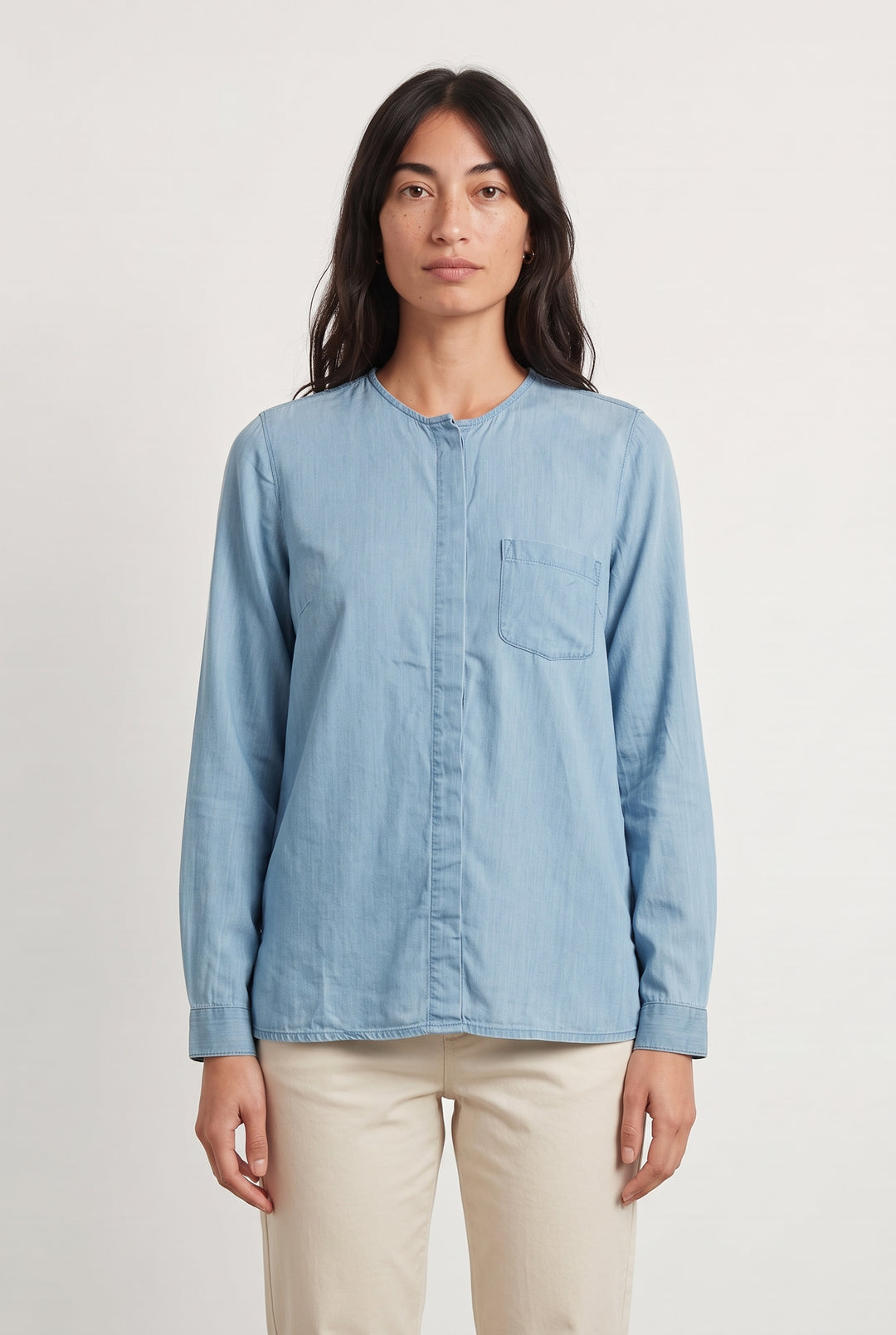 Chemise Bleu - Taille M/38 de la marque Comptoir des Cotonniers | PARAD121780 - Vendu par Paradigme - Image 1