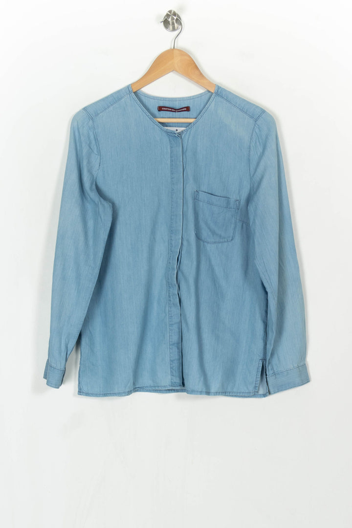 Chemise Bleu - Taille M/38 de la marque Comptoir des Cotonniers | PARAD121780 - Vendu par Paradigme - Image 2