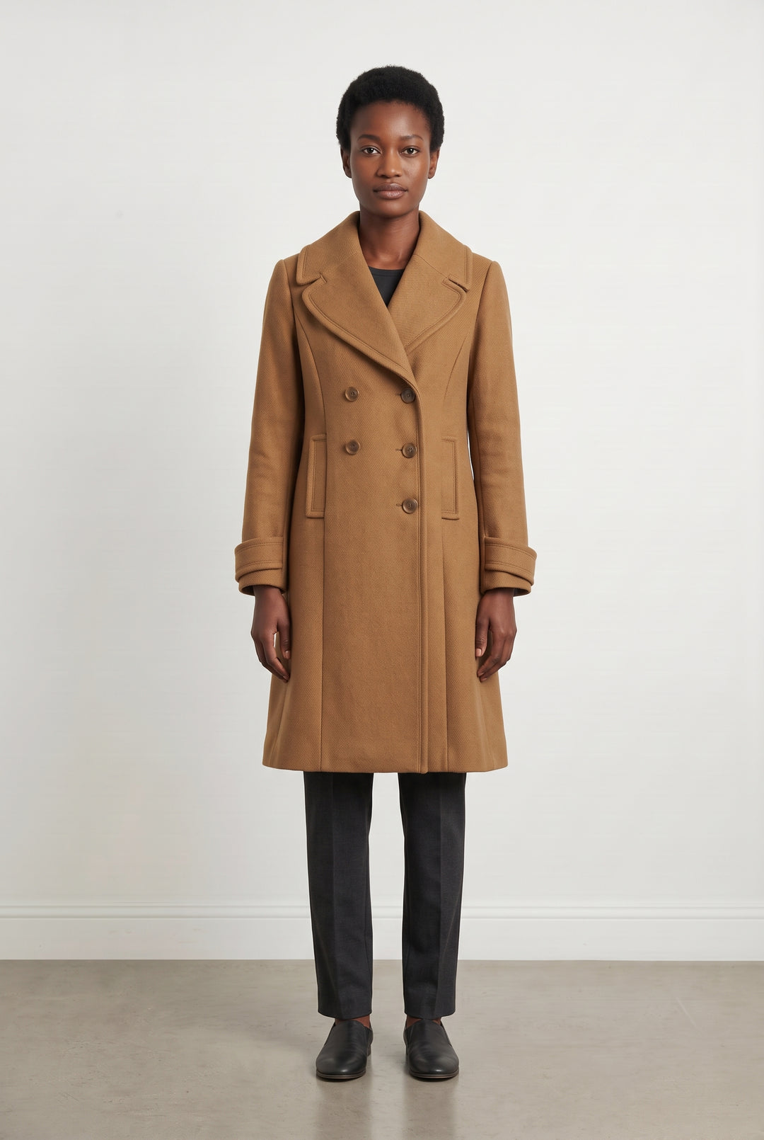 Manteau Marron - Taille M/38 de la marque Tara Jarmon | PARAD121787 - Vendu par Paradigme - Image 1
