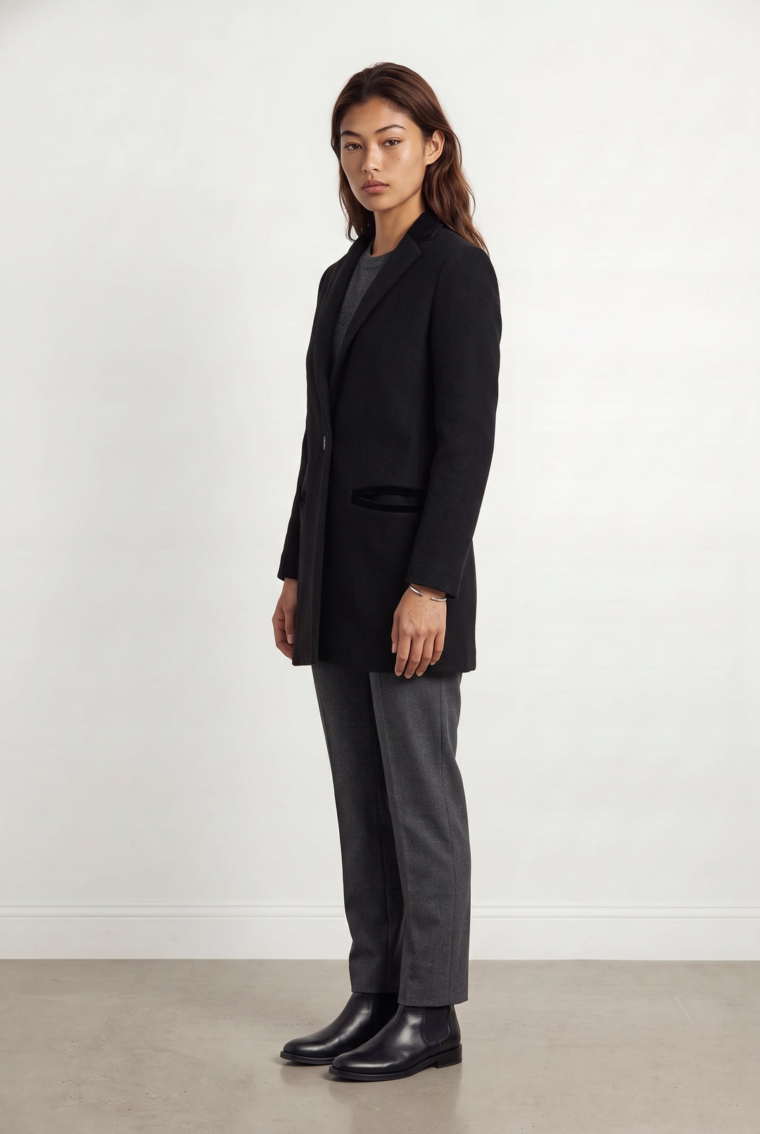 Blazer Noir - Taille S/36 de la marque Maje | PARAD121790 - Vendu par Paradigme - Image 1