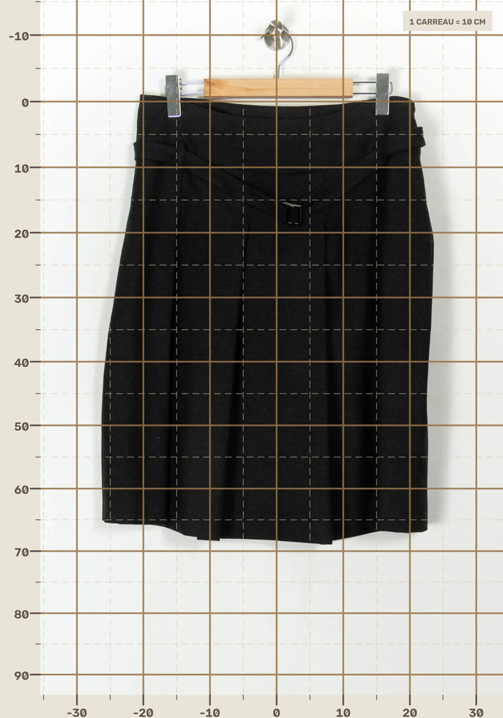Jupe Droite Grise - Taille XXL/44 de la marque Marina Rinaldi | PARAD121791 - Vendu par Paradigme - Image 4