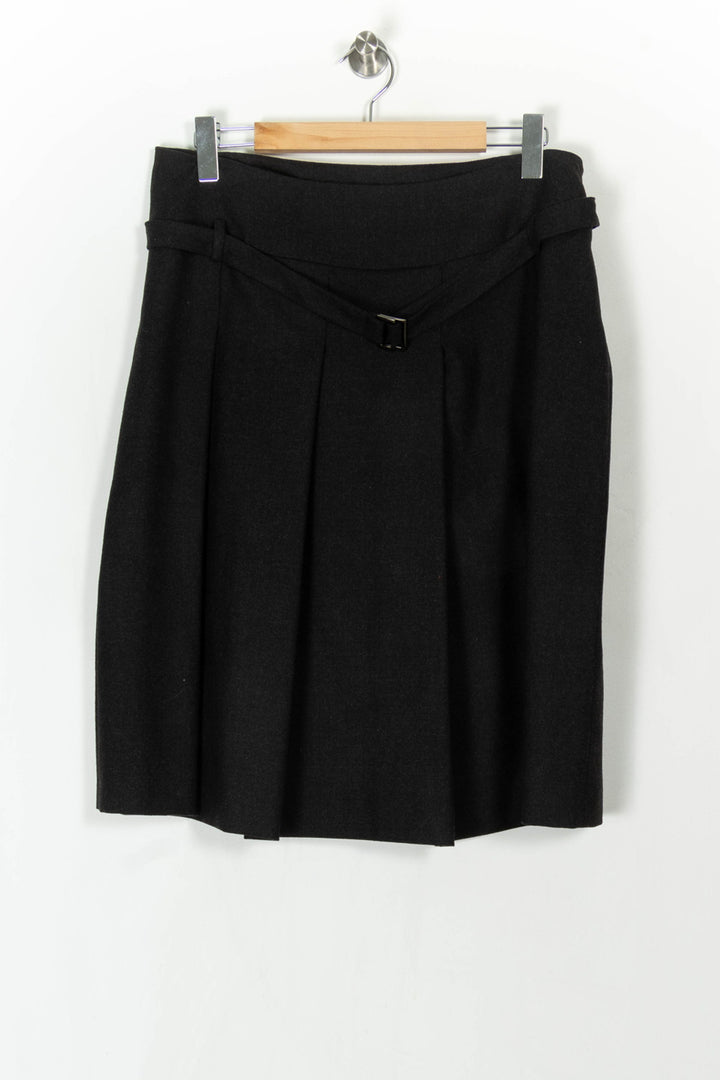 Jupe Droite Grise - Taille XXL/44 de la marque Marina Rinaldi | PARAD121791 - Vendu par Paradigme - Image 2