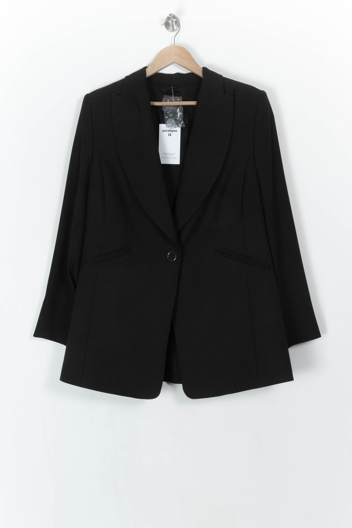 Blazer Noir - Taille XXL/44 de la marque Marina Rinaldi | PARAD121793 - Vendu par Paradigme - Image 2