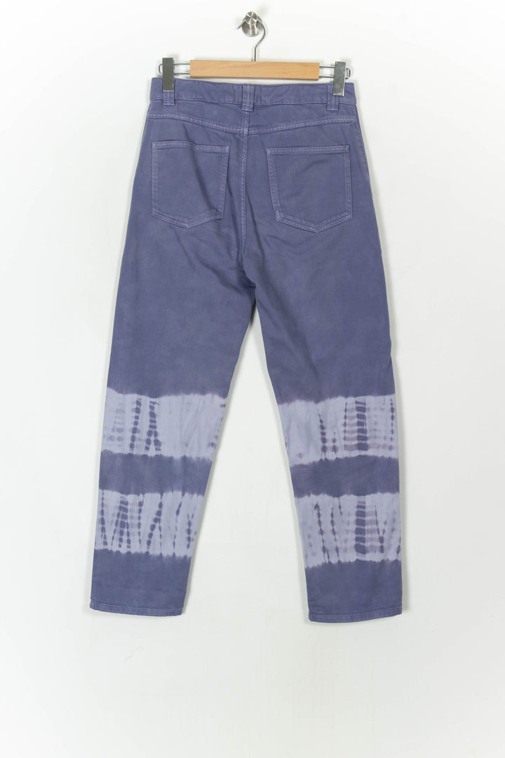 Pantalon Violet et Blanc - Taille M/38 de la marque Chloé Stora | PARAD121796 - Vendu par Paradigme - Image 5