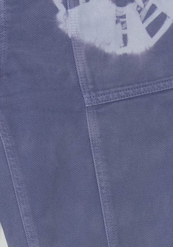 Pantalon Violet et Blanc - Taille M/38 de la marque Chloé Stora | PARAD121796 - Vendu par Paradigme - Image 3