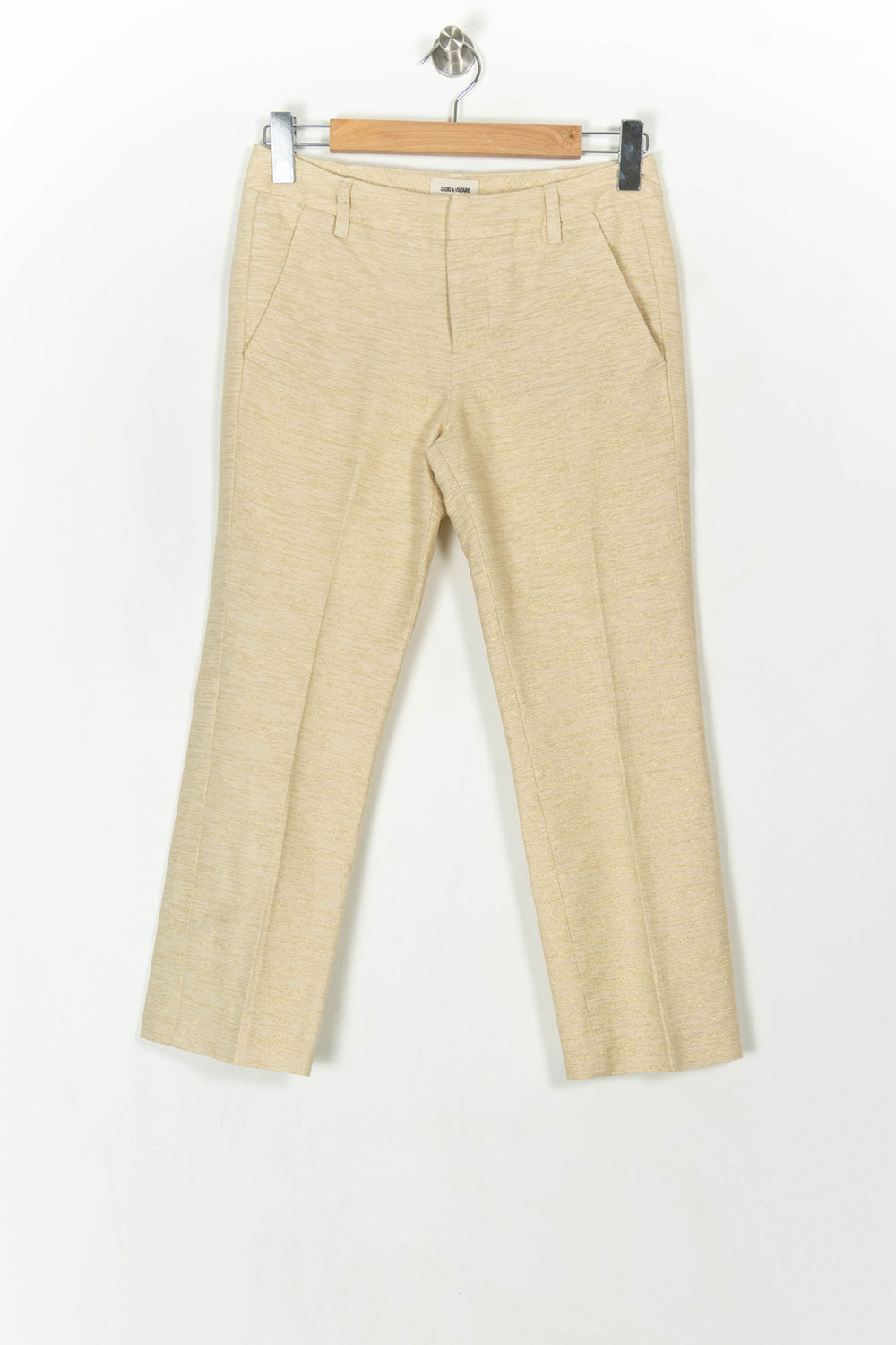 Pantalon Or - Taille XS/34 de la marque Zadig&Voltaire | PARAD121797 - Vendu par Paradigme - Image 2