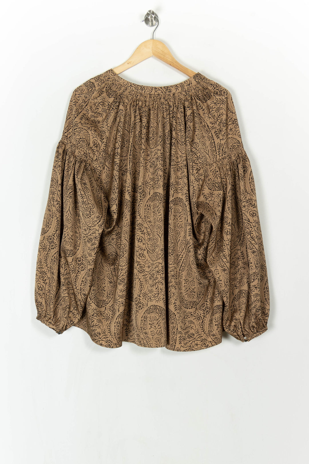 Blouse Marron - Taille XL/42 de la marque Weill | PARAD121801 - Vendu par Paradigme - Image 5