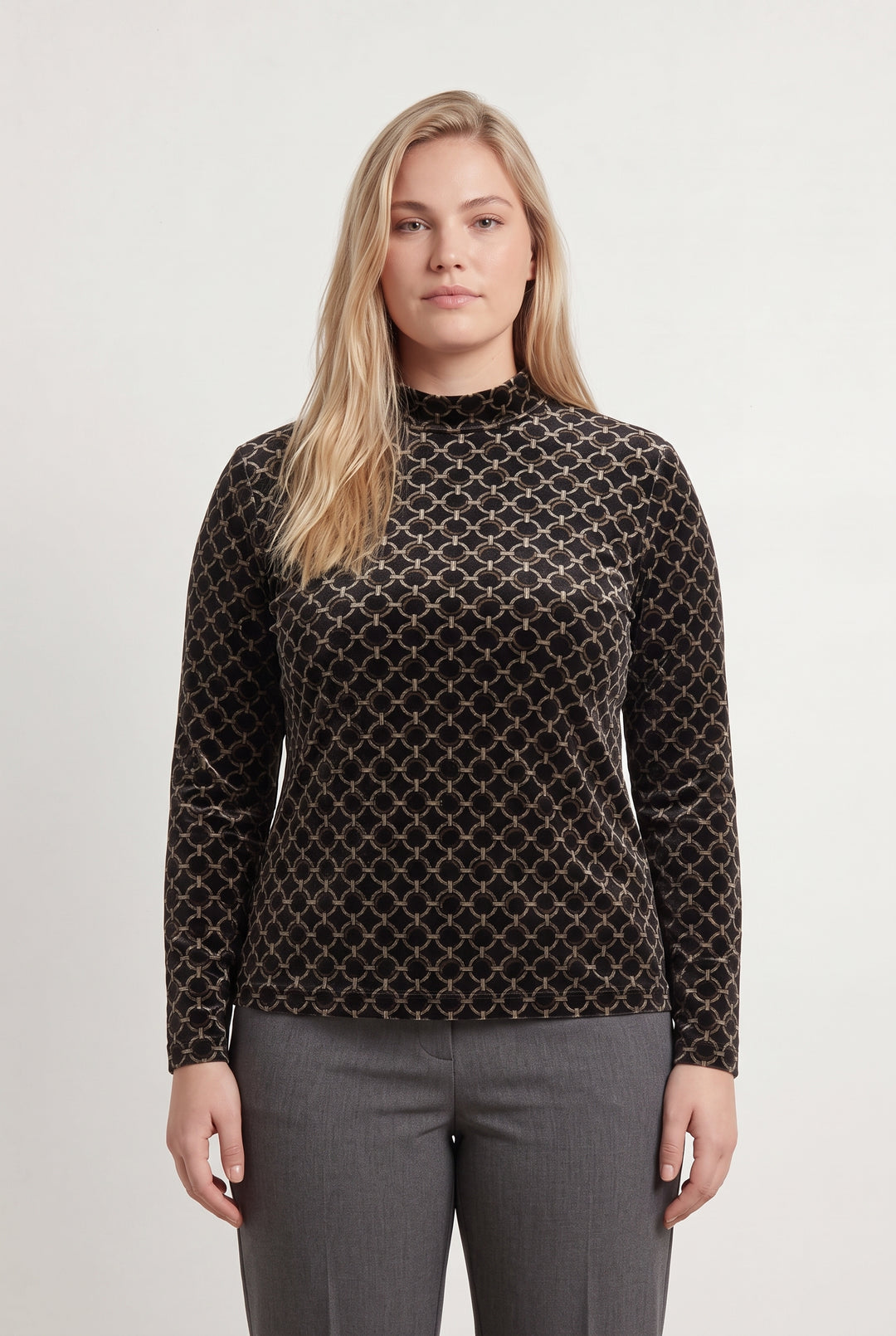 Pull Marron et Noir - Taille XL/42 de la marque Weill | PARAD121802 - Vendu par Paradigme - Image 1