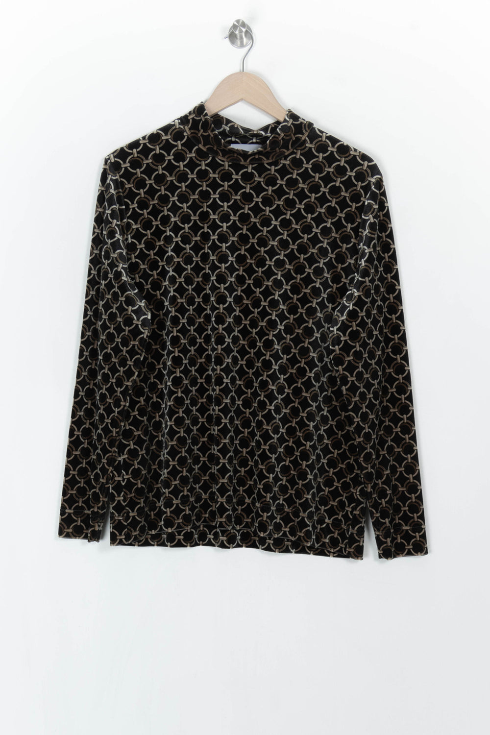 Pull Marron et Noir - Taille XL/42 de la marque Weill | PARAD121802 - Vendu par Paradigme - Image 2