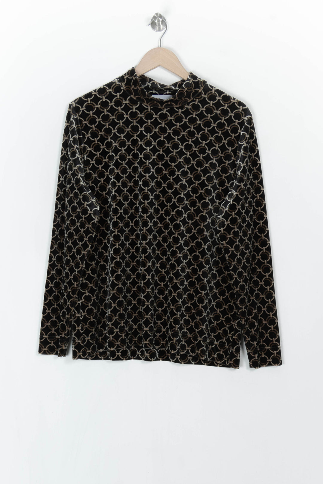 Pull Marron et Noir - Taille XL/42 de la marque Weill | PARAD121802 - Vendu par Paradigme - Image 2